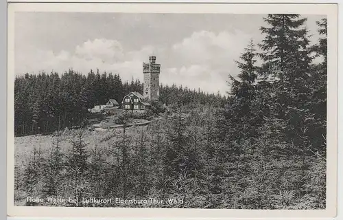 (80802) AK Elgersburg im Thüringer Wald, Hohe Warte, 1960