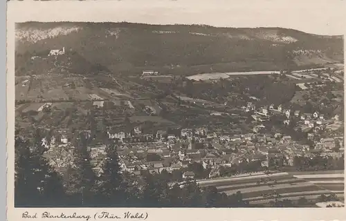 (80769) Foto AK Bad Blankenburg, Gesamtansicht vor 1945