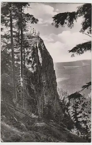 (80087) Foto AK Hohe Möst bei Oberschönau, 1963