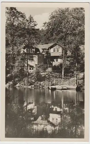 (80084) Foto AK Brotterode, Waldschlößchen, 1958