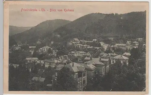 (79998) AK Friedrichroda, Blick vom Kurhaus, 1913