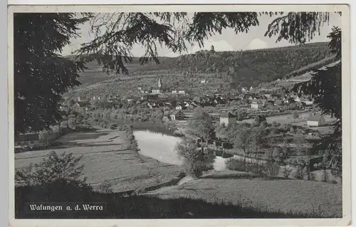 (79952) AK Wasungen, Panorama 1933-45
