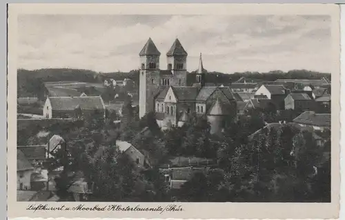 (79900) AK Bad Klosterlausnitz, Ortsansicht, Klosterkirche, ab 1920