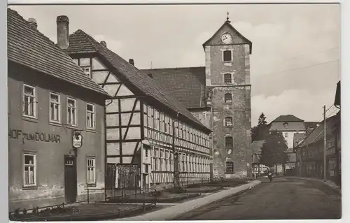 (79889) Foto AK Schwarza, Thür. Wald, Osterkirche 1960