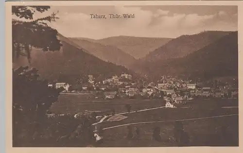 (79865) AK Tabarz, Thür. Wald, Panorama, vor 1945