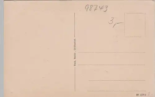 (79862) AK Gräfenthal, Thür. Wald, Ortsansicht, St. Marien, vor 1945