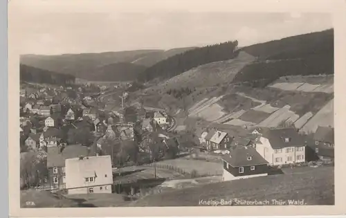 (79850) Foto AK Stützerbach, Thür. Wald, Panorama, um 1957