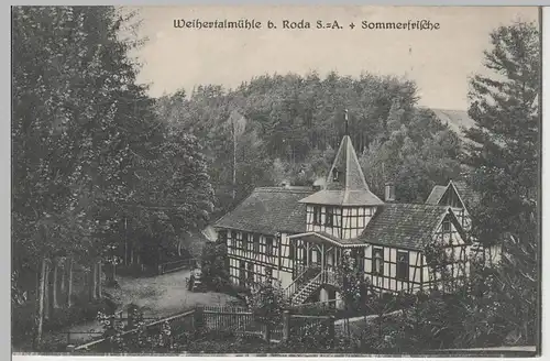 (78929) AK Roda, Weihertalmühle, 1930