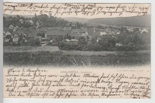 (77636) AK Bad Berka, Tannroda 1904