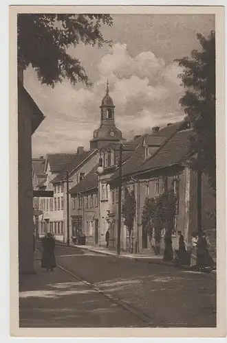 (75421) AK Bad Blankenburg, Obere Marktstr., St. Nicolai Kirche, vor 1945