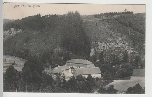 (73553) AK Eisenberg, Thür., Mühltal, Amtsschreibermühle 1908