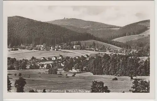 (73400) Foto AK Tabarz, Thür. Wald, Panorama, Großer Inselsberg, n. 1945