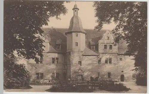 (73370) AK Dornburg, Saale, Goethe Schloss, vor 1945