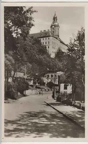 (70936) AK Rudolstadt, Schloß Heidecksburg, 1955