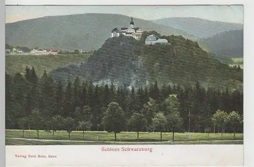 (70800) AK Schloss Schwarzburg, um 1905