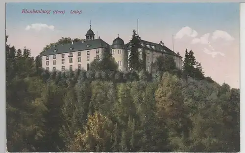 (70532) AK Bad Blankenburg, Schloß, vor 1920