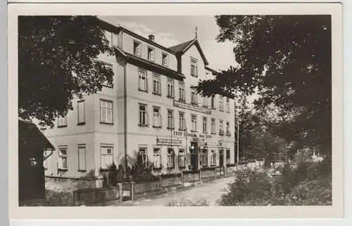 (70530) Foto AK Bad Blankenburg, FDGB-Ferienheim "Klara Zetkin", nach 1945