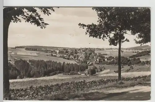 (67191) Foto AK Großbreitenbach, Panorama, Sonderstempel 1964