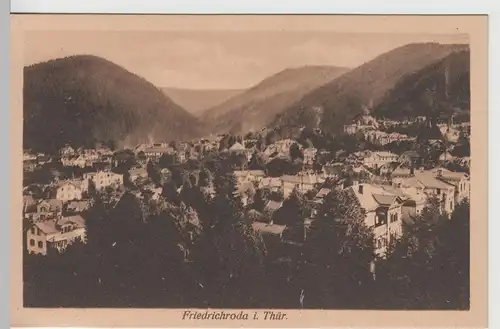 (67173) AK Friedrichroda, Panorama, nach 1919