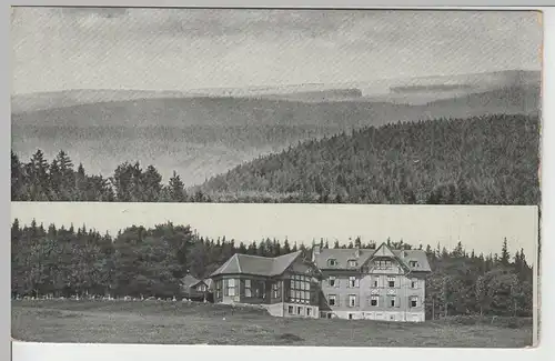 (66231) AK Vesser, Berghotel Stutenhaus am Adlersberg, 1913