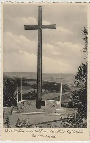 (65993) AK Hülfensberg, Dr.-Konrad-Martin-Kreuz, 1936