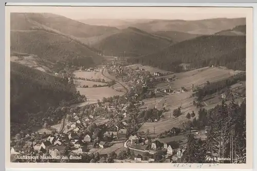 (65138) Foto AK Manebach im Ilmtal, Gesamtansicht vor 1945