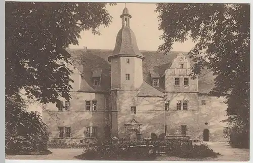 (63715) AK Dornburg, Saale, Goethe-Schloss, Renaissance-Schloss 1938