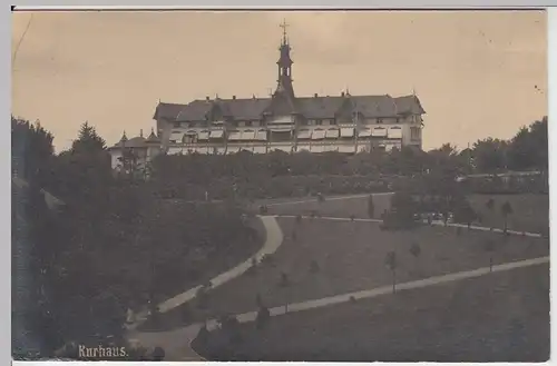 (60258) Foto AK Friedrichroda, Kurhaus, 1920er