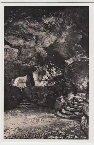 (59397) Foto AK Schweina, Altensteiner Höhle, Der Dom vor 1945