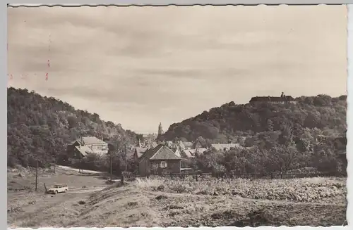 (52778) Foto AK Waltershausen, Thür., Blick zum Schloss Tenneberg 1960