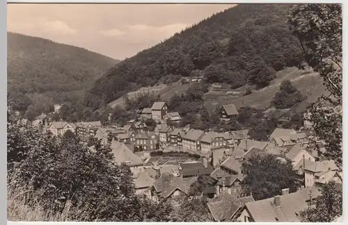 (52766) Foto AK Ruhla, Thür. Wald, Unterer Stadtteil 1964