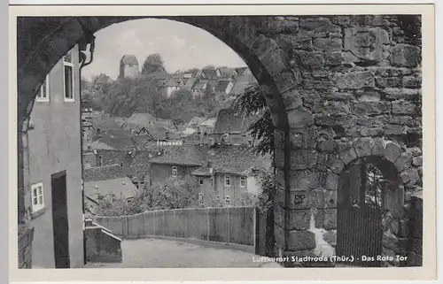 (52748) AK Stadtroda, Rotes Tor 1958