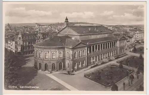 (52611) Foto AK Gotha, Stadttheater, vor 1945
