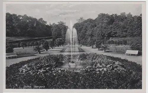 (52602) AK Gotha, Park an der Orangerie, vor 1945