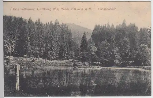 (50334) AK Gehlberg, Hungertalteich, 1922