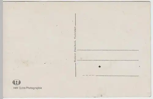 (47214) Foto AK Döschnitz, Thür. Wald, Panorama vor 1945