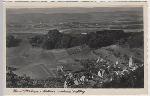 (45830) AK Sülzhayn, Blick vom Kuffberg vor 1945