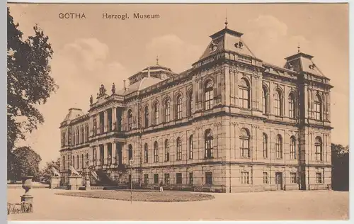 (43278) AK Gotha, Herzogliches Museum 1922