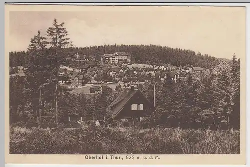 (41736) AK Oberhof, Panorama 1910er