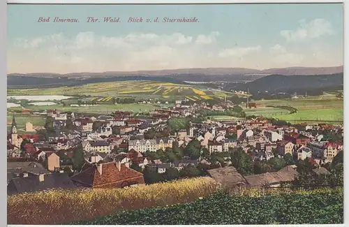 (41706) AK Bad Ilmenau, Blick von der Sturmhaide 1910er