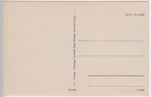 (40765) AK Schwarzburg, Heeresgenesungsheim und Schloss