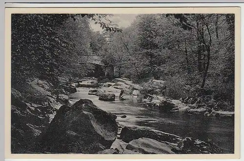 (39818) AK Schwarzatal, Steinerne Brücke 1940er