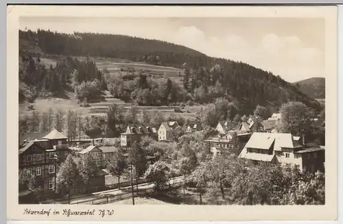 (39570) Foto AK Sitzendorf im Schwarzatal 1953