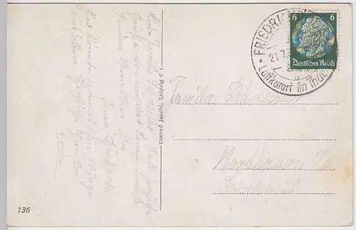 (37787) AK Friedrichroda, Kurhaus, 1933