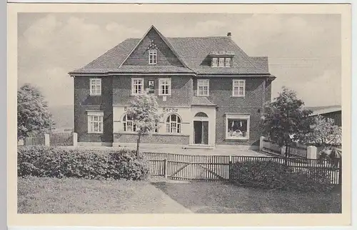 (37509) AK Schmiedefeld (Lichtetal), Gasthaus zur Barbe vor 1945