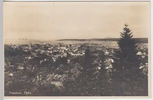 (35274) Foto AK Ilmenau, Totale, vor 1945