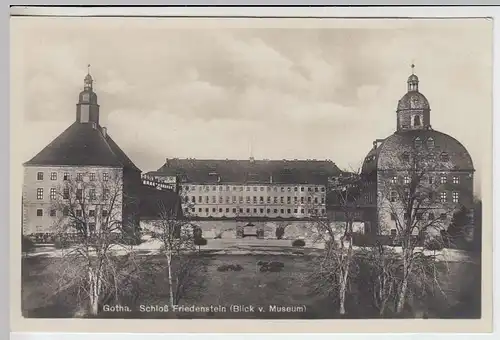 (35238) Foto AK Gotha, Schloß Friedrichstein, vor 1945