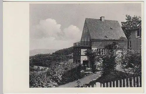 (32923) AK Rudolstadt, Ferienheim auf Schwarzenshof vor 1945