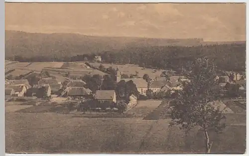 (30697) AK Finsterbergen, Totale, Blick vom Kurhaus, vor 1945