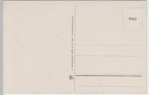 (27676) AK Weida, Thüringen, Osterburg, Stadtansicht, vor 1945